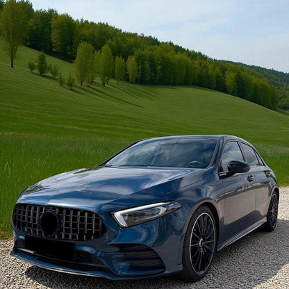 💫Griglia Sport Cromo Nero Lucido per Mercedes Classe A W177 /V177 (2018–2024)💫