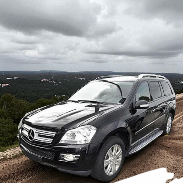 🎀  Protezioni Laterali in Alluminio OE Style con ABE per Mercedes GL X164 🎀