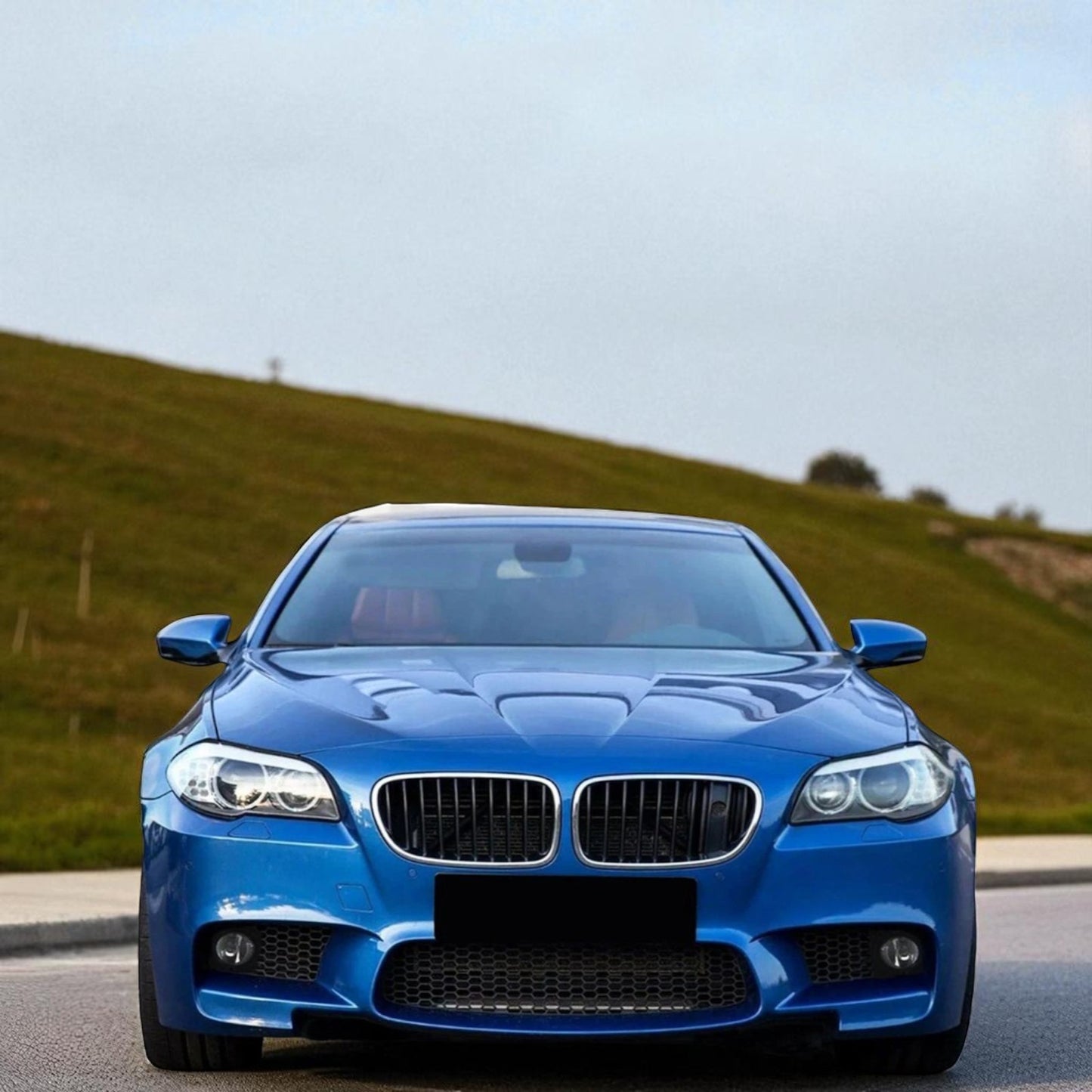 🎀Paraurti anteriore sportivo +Griglia +Coperture adatto per BMW Serie 5 F10🎀