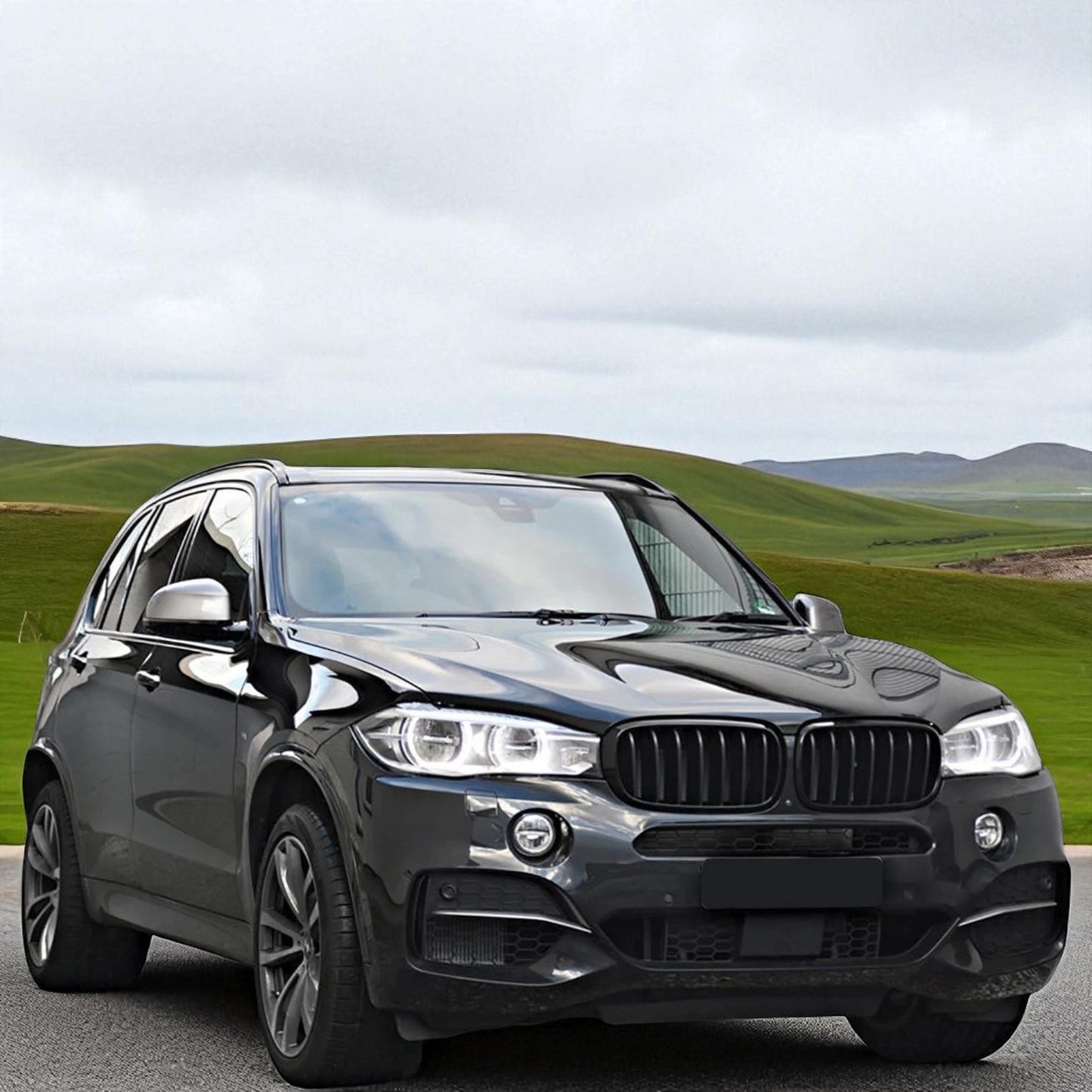🎀 Griglia Sport Performance Nero Lucido adatta per BMW X5 F15 / X6 F16 🎀