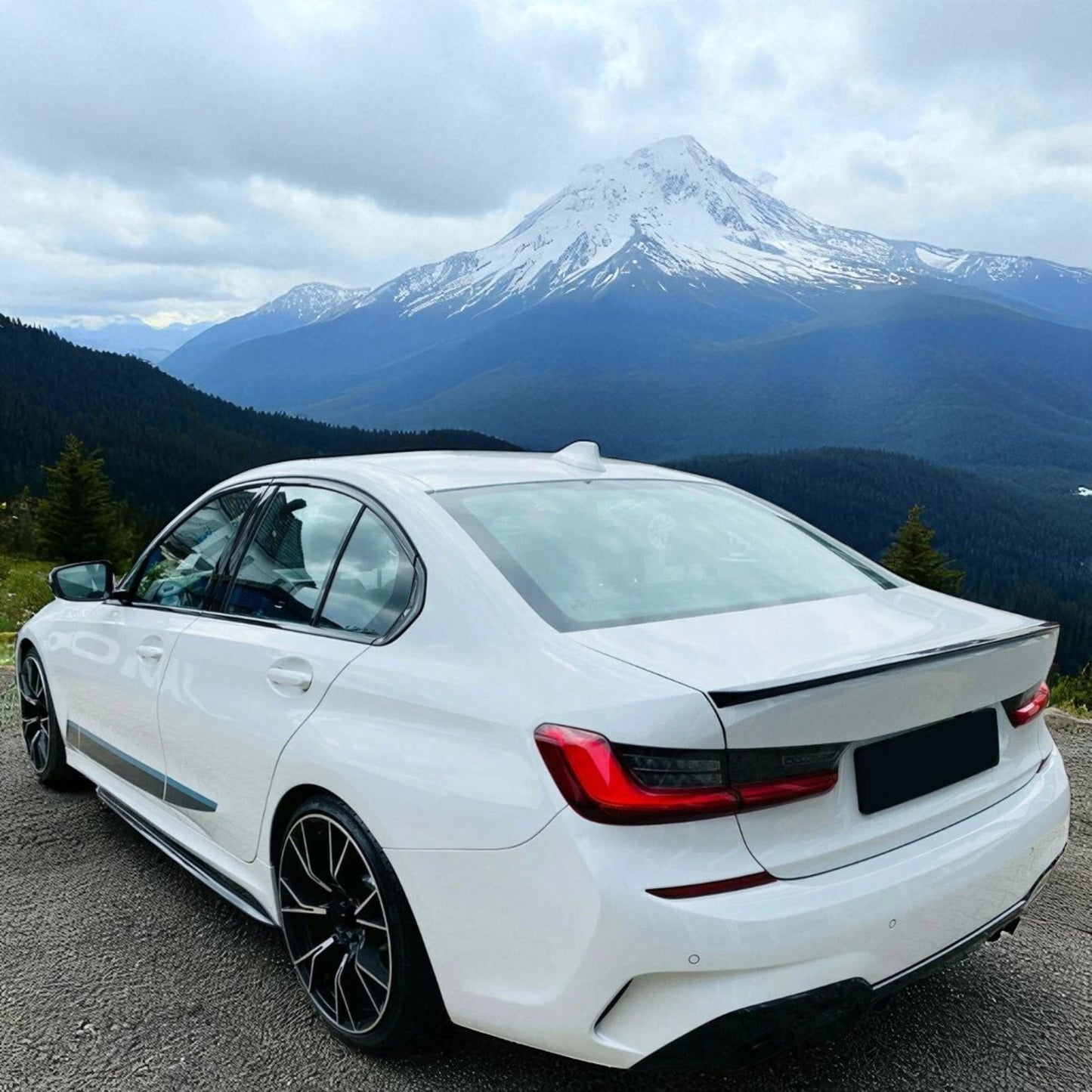 🎀Kit Bodykit Spoiler Anteriore + Posteriore + Davanzali per BMW Serie 3 G20 🎀