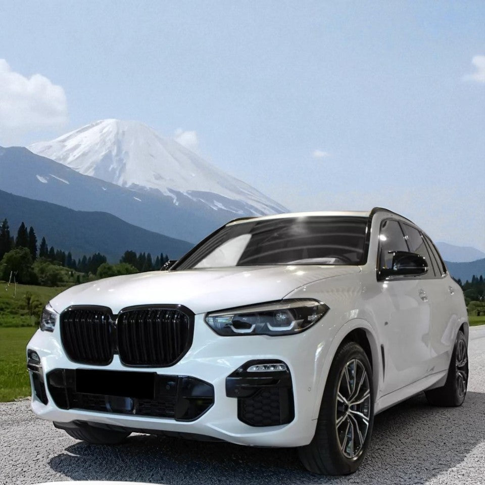🎀Griglia Sportiva Doppia Barra Nero Opaco per BMW X5 G05 LCI 2023+🎀