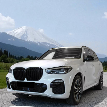 🎀Griglia Sportiva Doppia Barra Nero Opaco per BMW X5 G05 LCI 2023+🎀