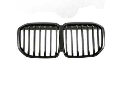 🎀Griglia Sportiva Nero Lucido a Barra Singola per BMW X7 G07 2019-2022🎀