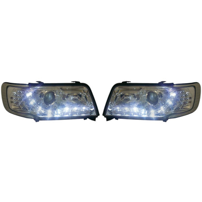 💫ART.3060 Set Fari Anteriori (DRAGON-LIGHTS) per Audi 100 90-94💫