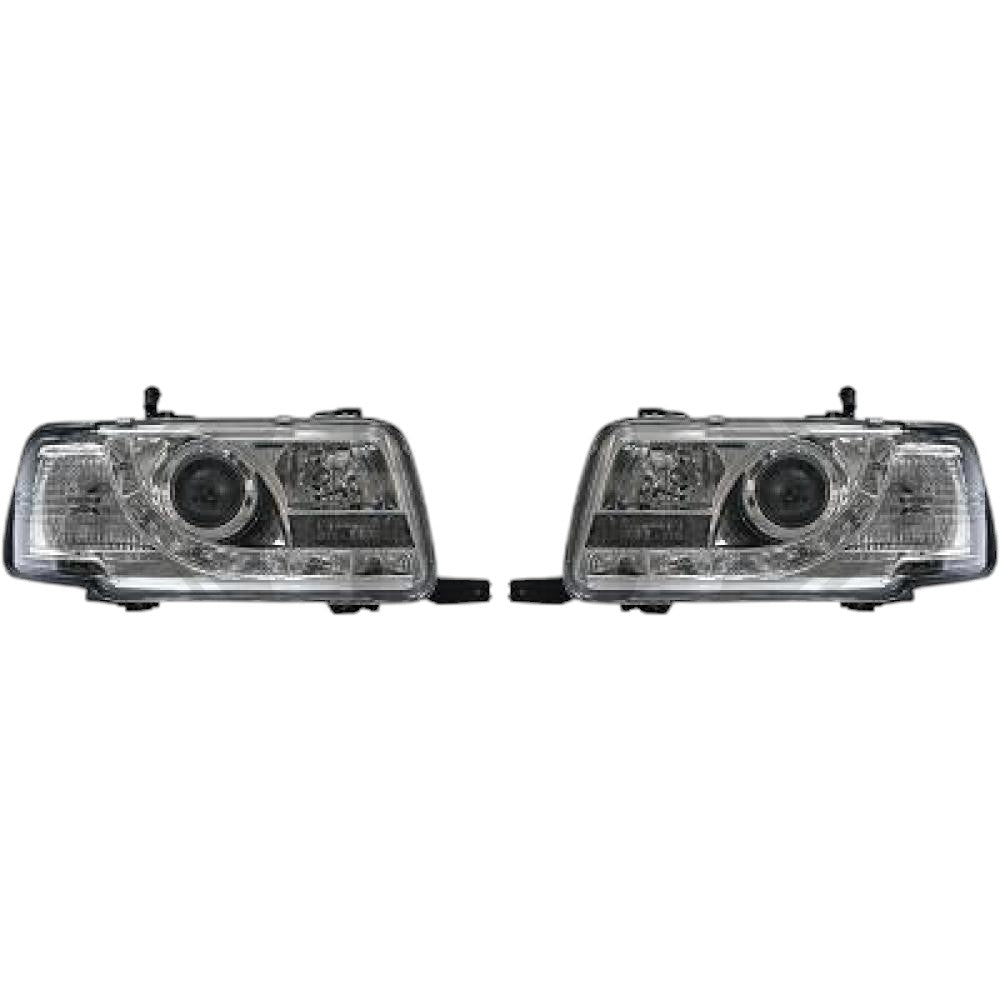 💫ART.3064 Set Fari Anteriori DRAGON-LIGHTS(chromato) Audi 80 Lim/Avant💫
