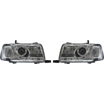 💫ART.3064 Set Fari Anteriori DRAGON-LIGHTS(chromato) Audi 80 Lim/Avant💫