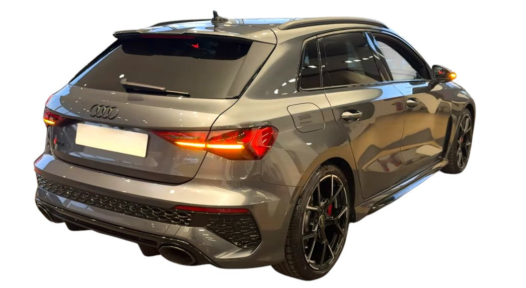 💫ART.3073 Paraurti Posteriore Audi A3 8Y Hatchback 2019-2024 Look RS3💫