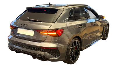 💫ART.3073 Paraurti Posteriore Audi A3 8Y Hatchback 2019-2024 Look RS3💫