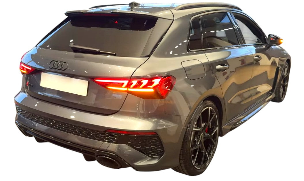💫ART.3073 Paraurti Posteriore Audi A3 8Y Hatchback 2019-2024 Look RS3💫