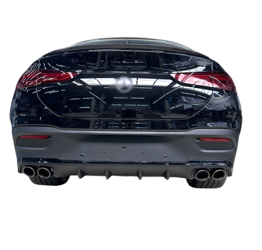 💫ART.3098 Diffusore Mercedes C167 GLE 2020 Terminali Look E53 Black💫