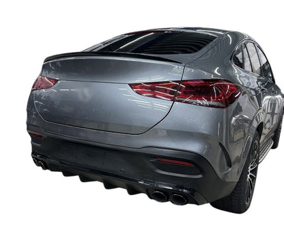 💫ART.3098 Diffusore Mercedes C167 GLE 2020 Terminali Look E53 Black💫