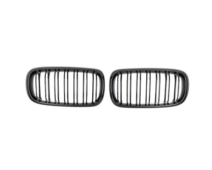 🔥ART.2755 Griglia Sportiva Doppia Lamella Nero Lucido per BMW X5 F15 / X6 F16🔥