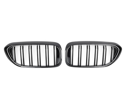 🔥ART.2693 Griglia Sportiva Doppia Lamella Nero Lucido per BMW Serie 5 G30 🔥