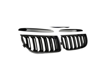 🔥ART.2759 Griglia Sportiva Doppia Lamella Nero Lucido per BMW Serie 3 E90 🔥