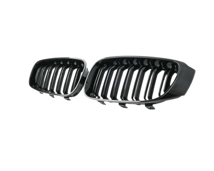 🔥ART.2806 Calandra Sport Doppia Lamella Nero Lucido per BMW 3 F34 GT🔥