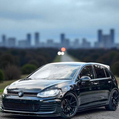 💫Griglia a Nido d'Ape Nera con Striscia Cromata per VW Golf 7 GTD 2012–2017💫