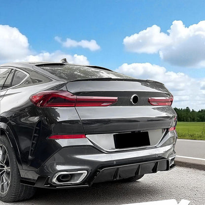 💫Diffusore Posteriore Performance Black Gloss per BMW X6 G06 (dal 2019)💫
