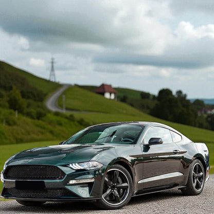 💫Set Griglia Bullitt Style Superiore + Inferiore per Ford Mustang 6 Facelift 💫