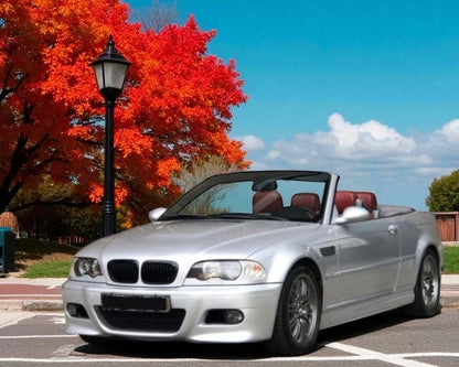 🎀Griglia Sportiva Nero Lucido per BMW Serie 3 E46 Coupé Cabrio LCI 🎀