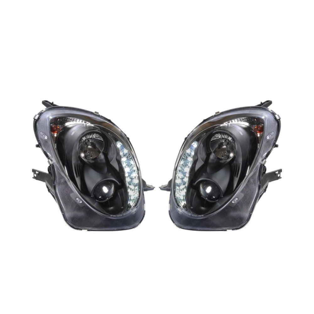 💫ART.2061 FARI MITO 2008-2019 LED TUNING NERO LUCIDO (REAL DAYLIGHT) 💫