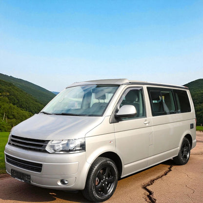 💫 Parabrezza Deflettore Antipioggia Nero Fumè per VW Bus T5 / T6 (dal 2003 )💫