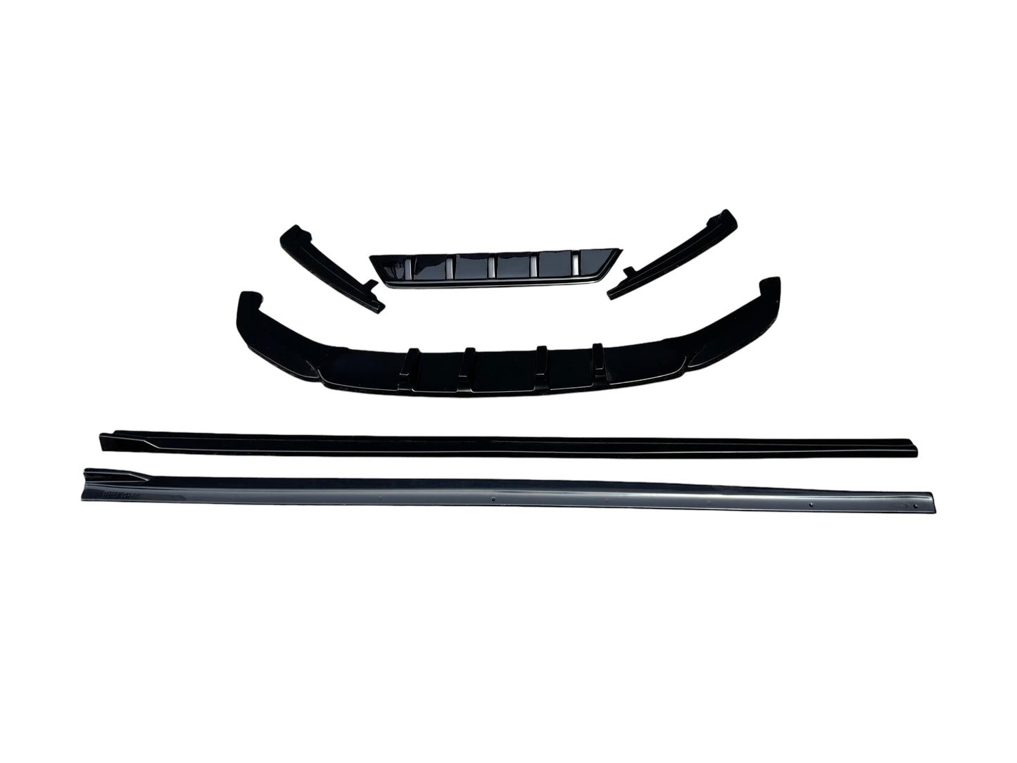 🔥Set Splitter in ABS Nero Lucido per BMW Serie 5 G30 (2017–2023) 🔥