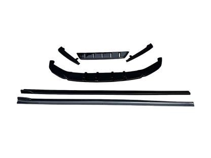 🔥Set Splitter in ABS Nero Lucido per BMW Serie 5 G30 (2017–2023) 🔥