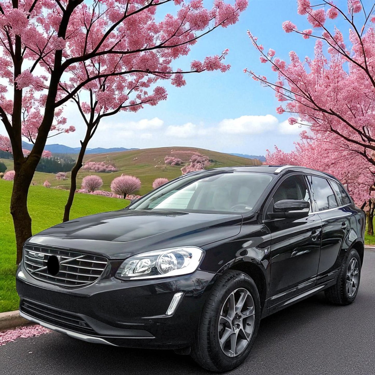💫Griglia Anteriore Nero Lucido per Volvo XC60 I (2013–2017)💫