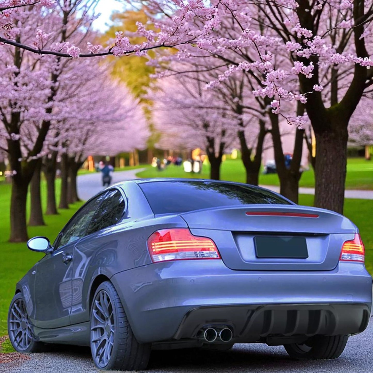 💫Diffusore Posteriore Sport Performance Nero adatto per BMW Serie 1  E82 💫