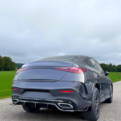 💫Diffusore Posteriore Nero Lucido per Mercedes GLC Coupé C254 (dal 2022)💫