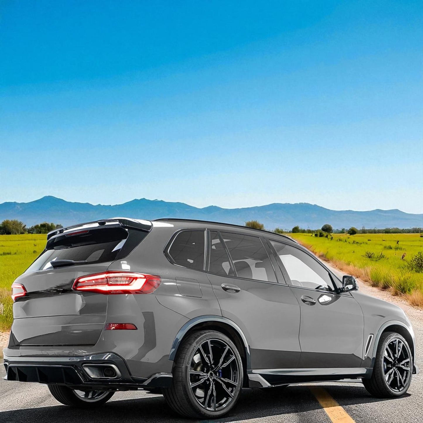 💫 Diffusore Posteriore Performance Nero Lucido per BMW X5 G05 (dal 2019+)💫