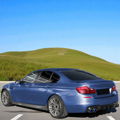 💫Set Conversione Diffusore Posteriore + Terminali di Scarico per BMW Serie 5 💫