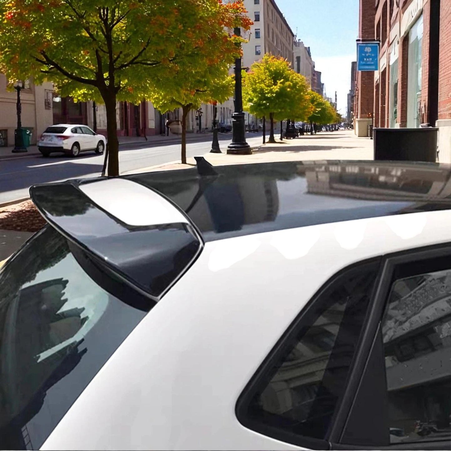 💫 Spoiler Posteriore Nero Lucido per VW Polo 5 6R (2009–2014) – Prefacelift💫