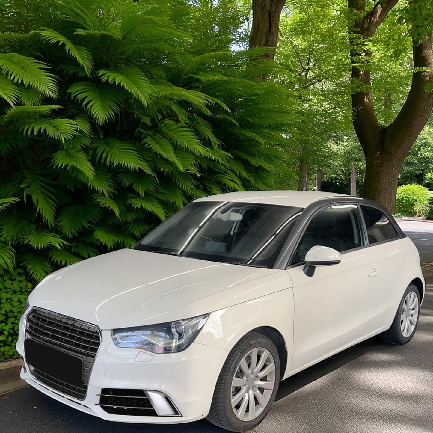 💫Griglia a Nido d’Ape con Cornici Fendinebbia per Audi A1 8X (2010–2014)💫