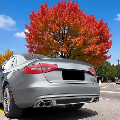💫 Diffusore Posteriore Sportivo + Terminali di Scarico per Audi A4 B8  💫