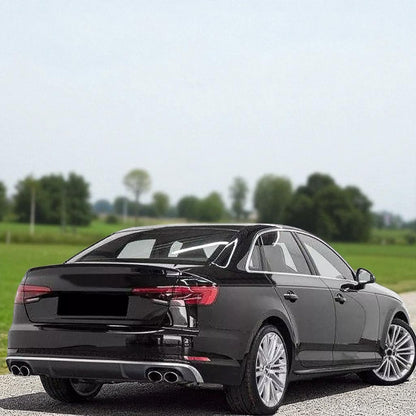 💫Terminali Scarico 4 Tubi Inox per Audi A4 B9 2.0 (dal 2015)  💫