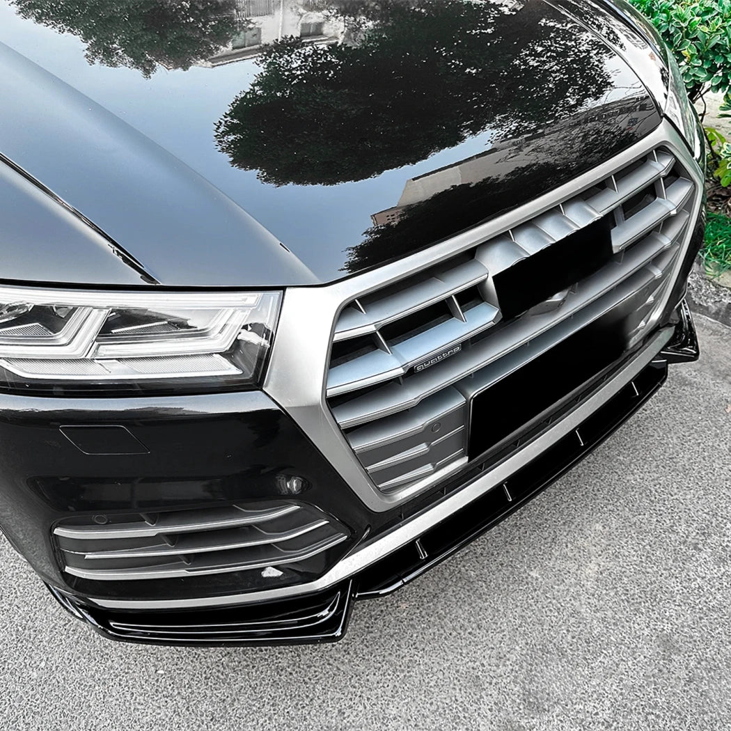 💫Splitter Anteriore Nero Lucido - AUDI Q5 FY S-line 2018+ 💫