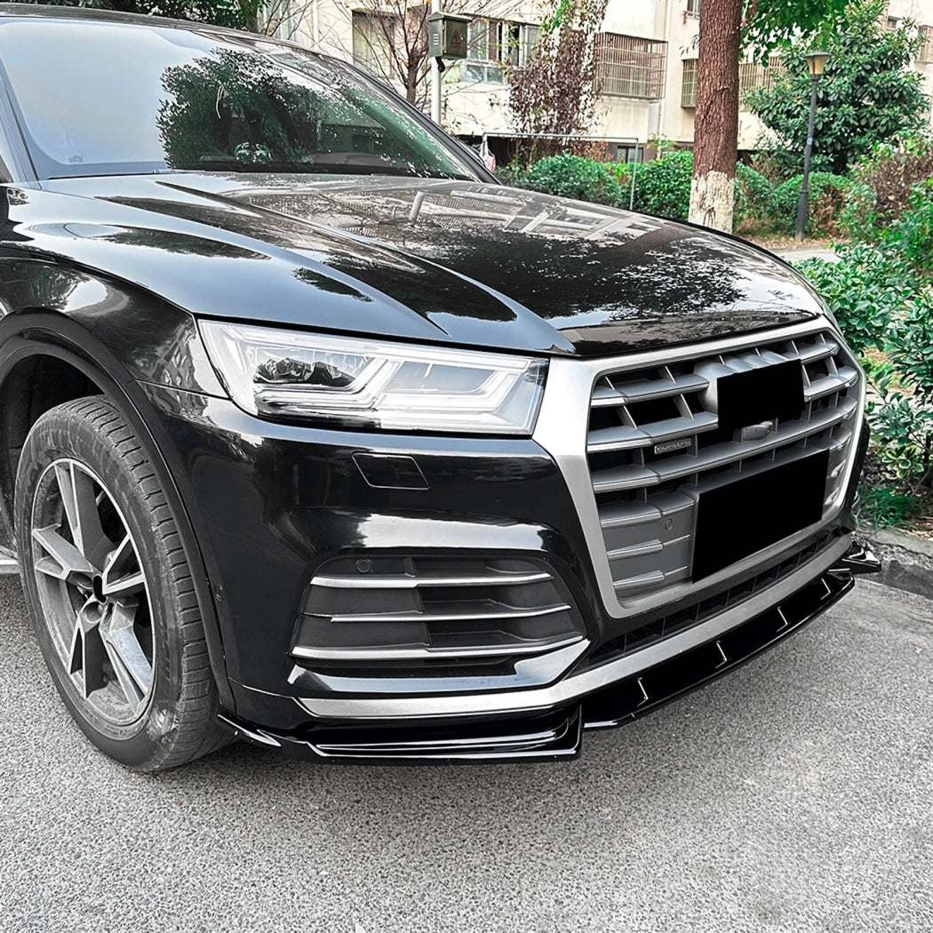 💫Splitter Anteriore Nero Lucido - AUDI Q5 FY S-line 2018+ 💫