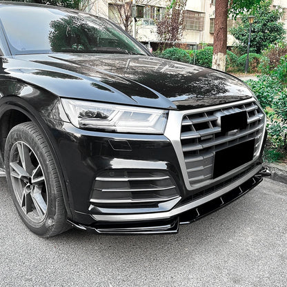 💫Splitter Anteriore Nero Lucido - AUDI Q5 FY S-line 2018+ 💫