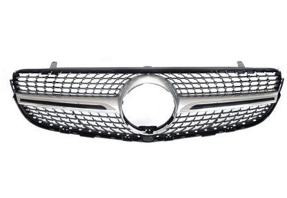 💫ART.9147 Griglia Anteriore Argento Chromato per GLC W253 2015-2018💫