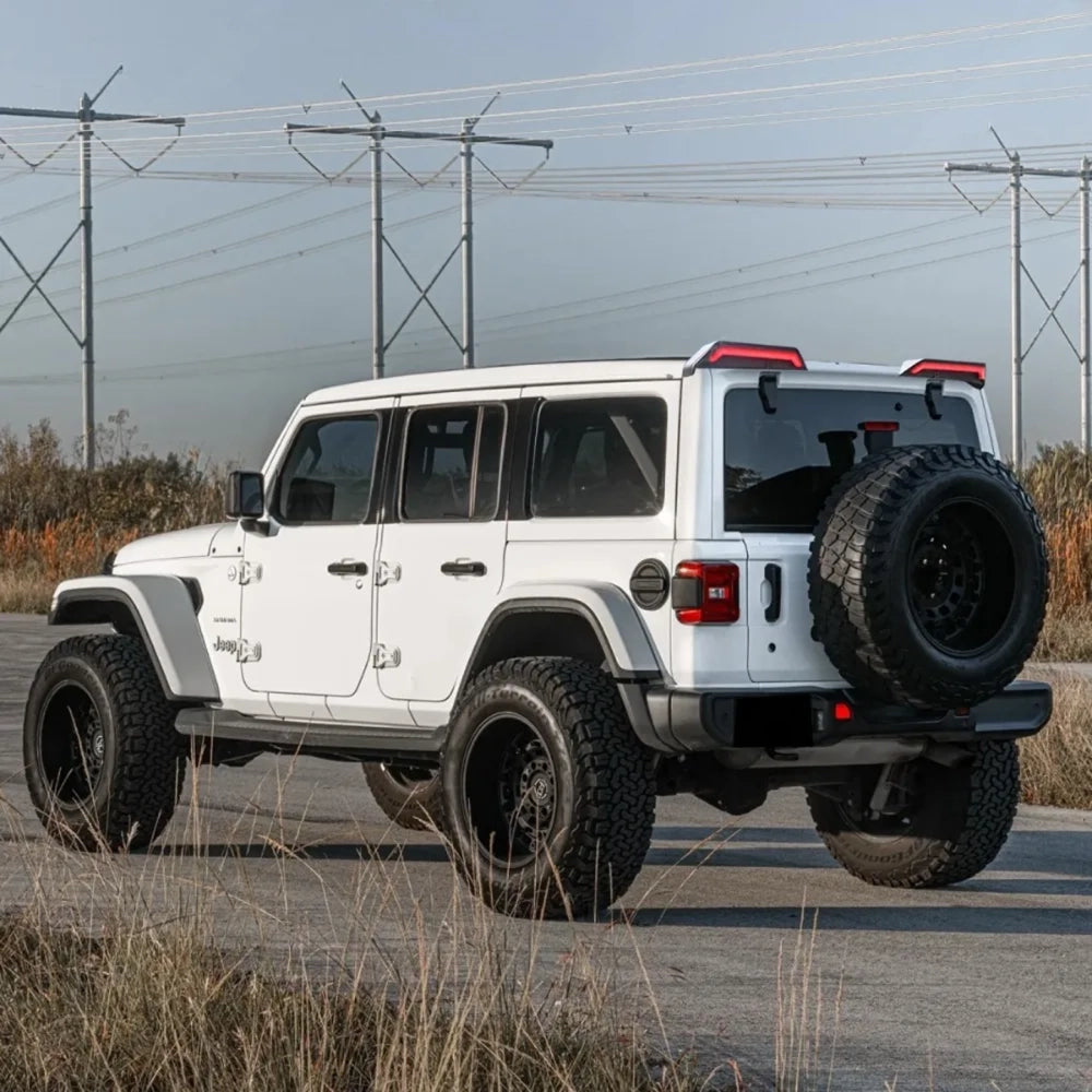 💫ART.8132 Spoiler con Luci LED per Jeep Wrangler JL JK 2007-2023 💫
