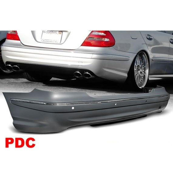👉ART.10424 PARAURTI POSTERIORE SPORTIVO PDC PER MERCEDES W211 06-09 SEDAN👈