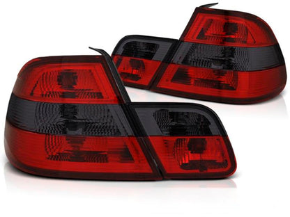 👉Fanali posteriori rossi fumé adatto per BMW E46 04.99-03.03 Coupé👈