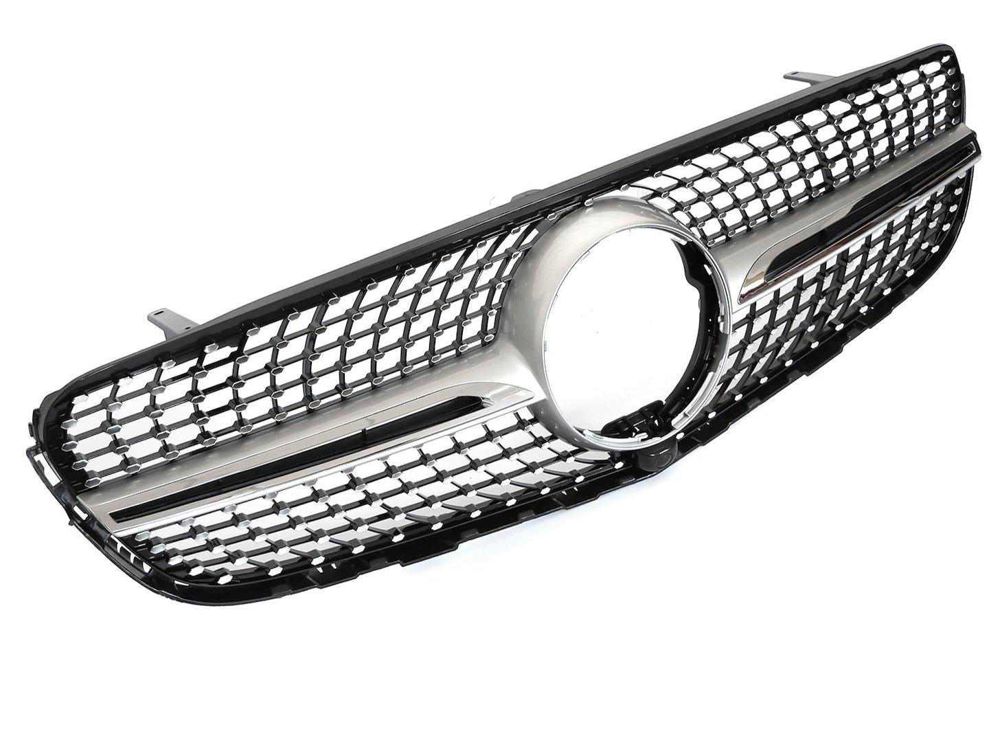 💫ART.9147 Griglia Anteriore Argento Chromato per GLC W253 2015-2018💫