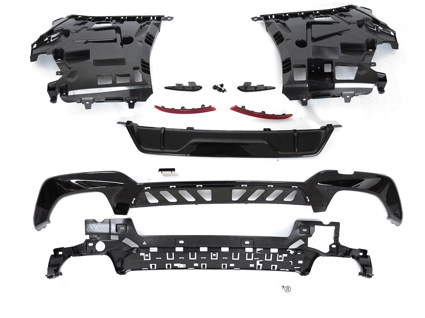 💫ART.10376 PARAURTI POSTERIORE STILE  PERFORMANCE - BMW G21 19-22💫