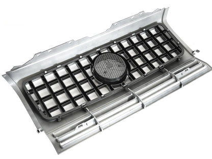 💫ART.9152 Griglia Sportiva Argento Chromato adatto per MERCEDES W463 90-12💫