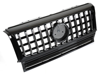 💫ART.9149 Griglia Sportiva Nero Cromato per MERCEDES W463 (90-12)💫