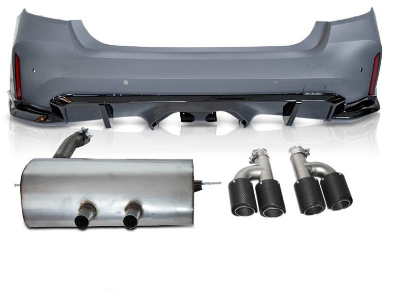 💫ART.10354 PARAURTI POSTERIORE G80 PERFORMANCE STYLE PER BMW F30 11-18💫