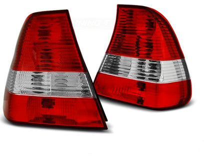 👉Fanali posteriori rossi e bianchi adatto per BMW E46 06.01-12.04 compatti👈